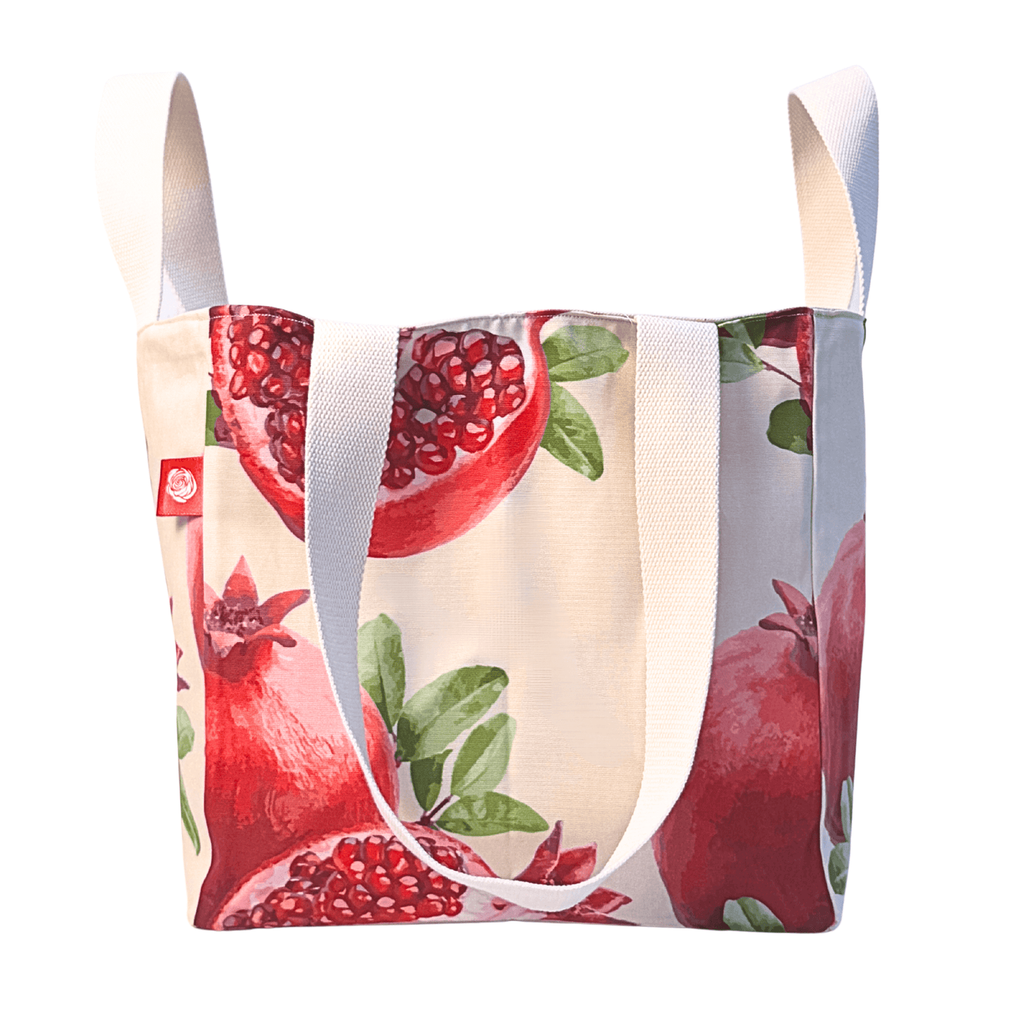 EVERYWAY Market Tote, Pomegranate 3
