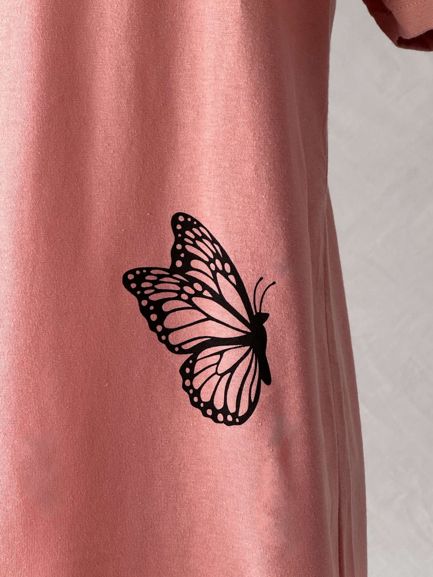 Daisy Short Sleeve Tee, Desert Pink