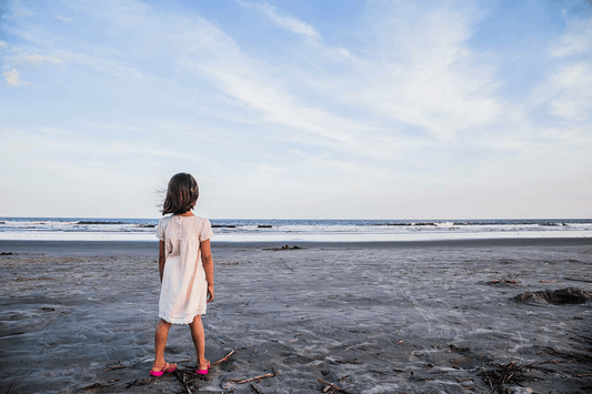 Girl on the beach image