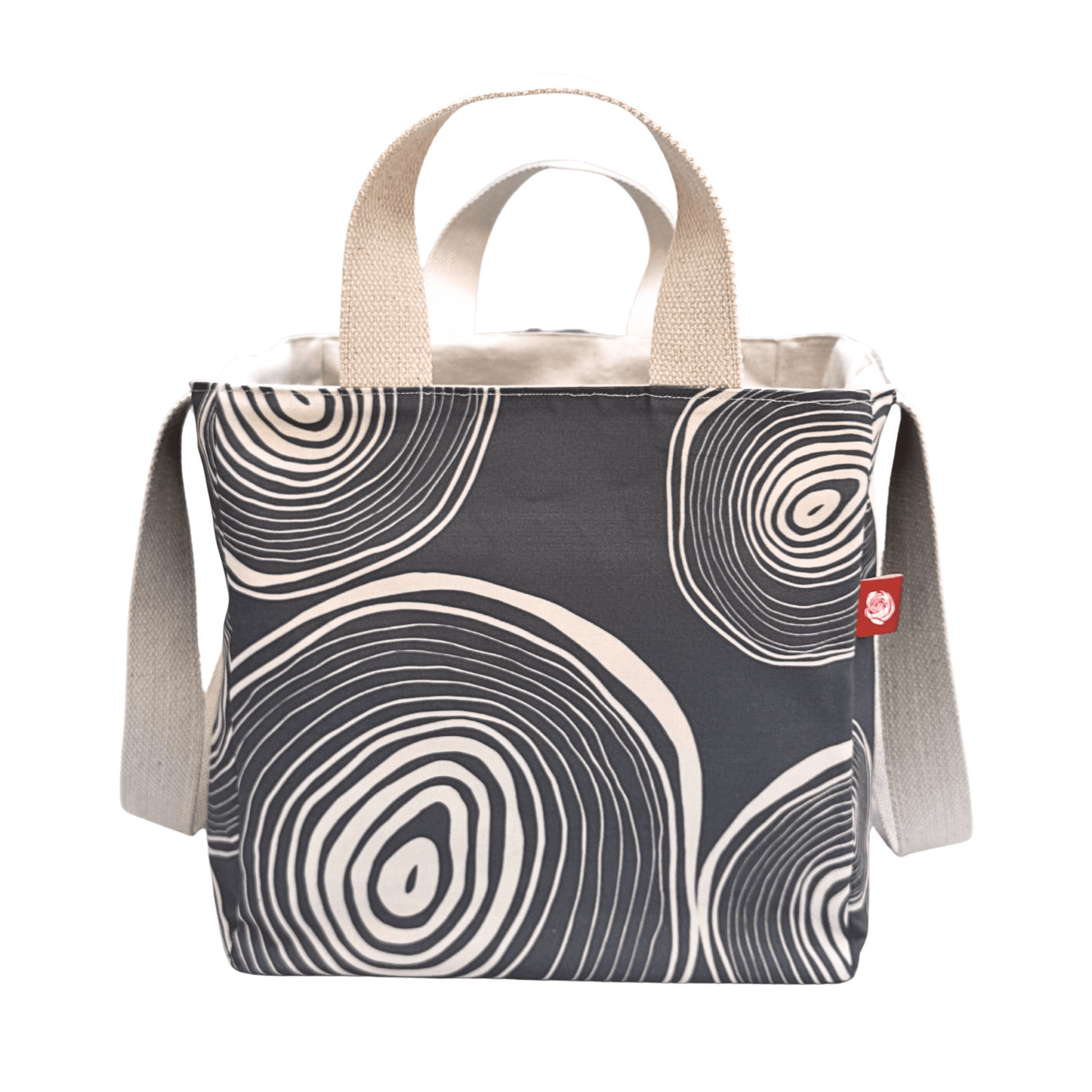 EVERYWAY Market Tote, Tree Rings 1