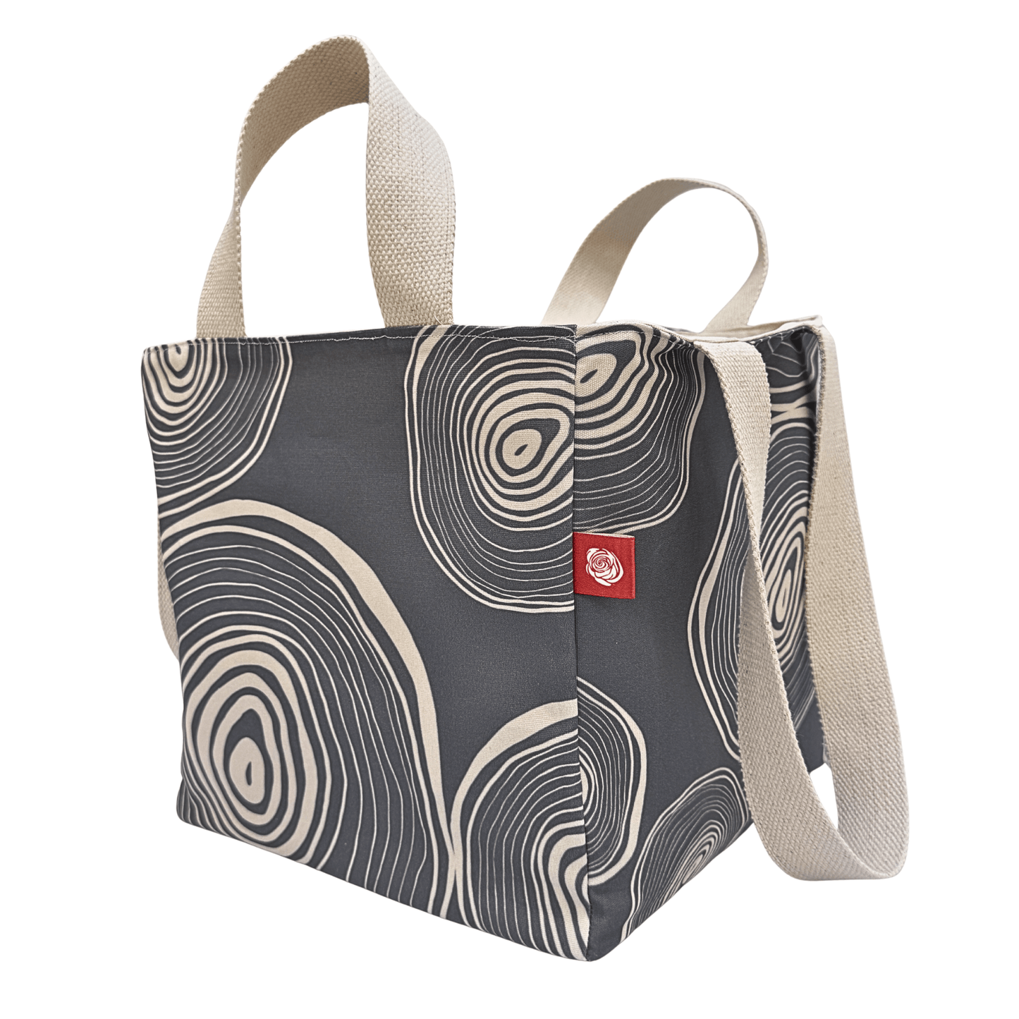 EVERYWAY Market Tote, Tree Rings 2