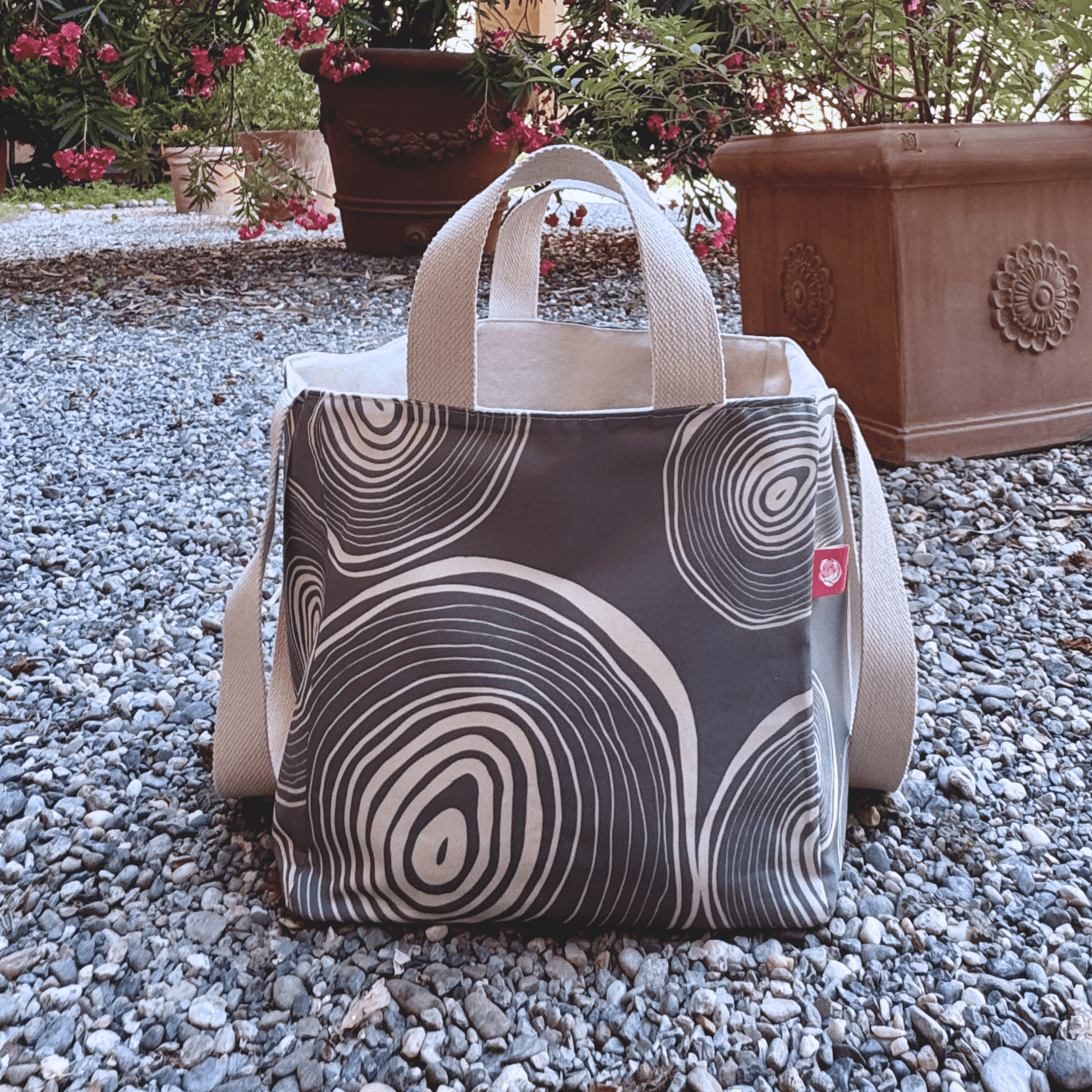 EVERYWAY Market Tote, Tree Rings 11