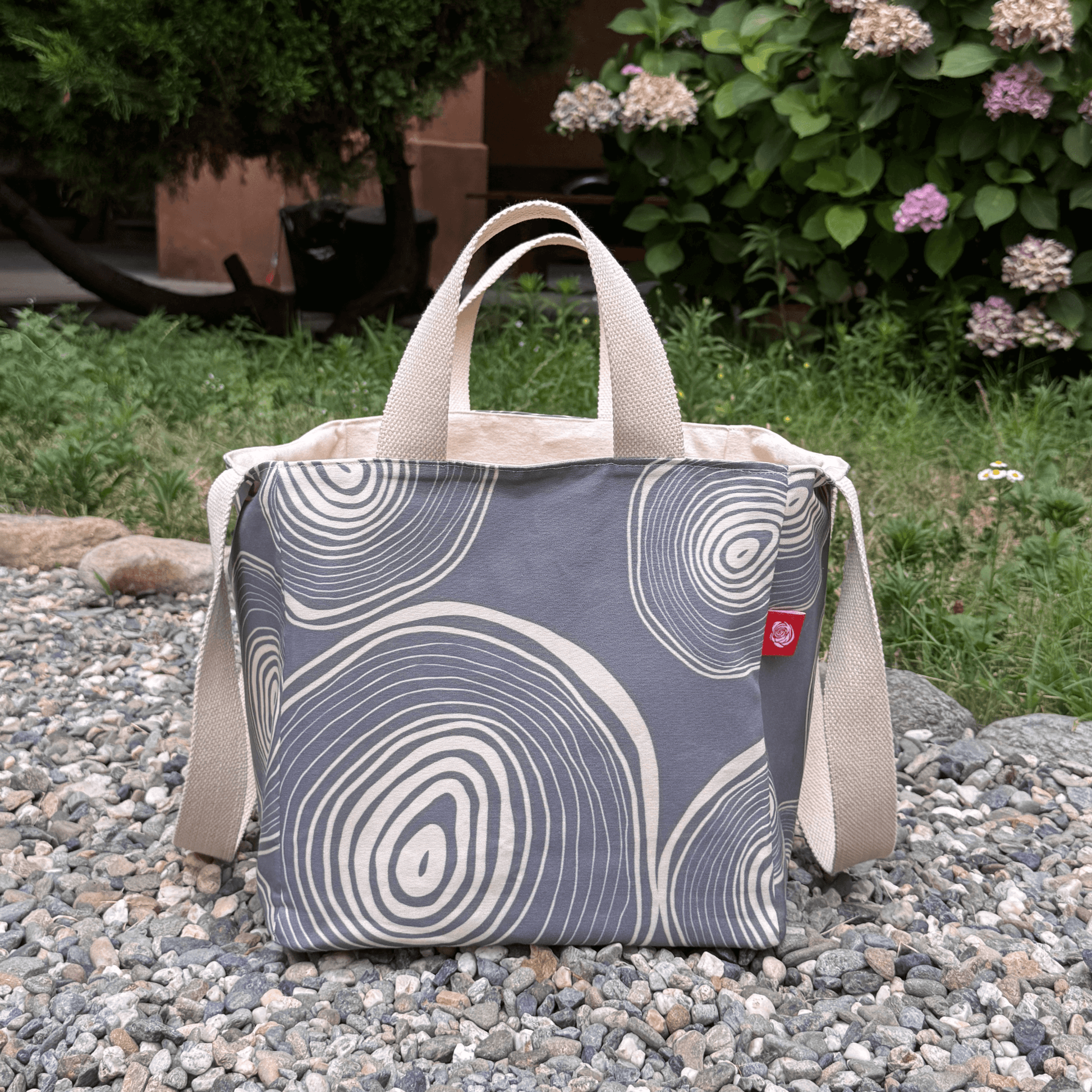 EVERYWAY Market Tote, Tree Rings 4