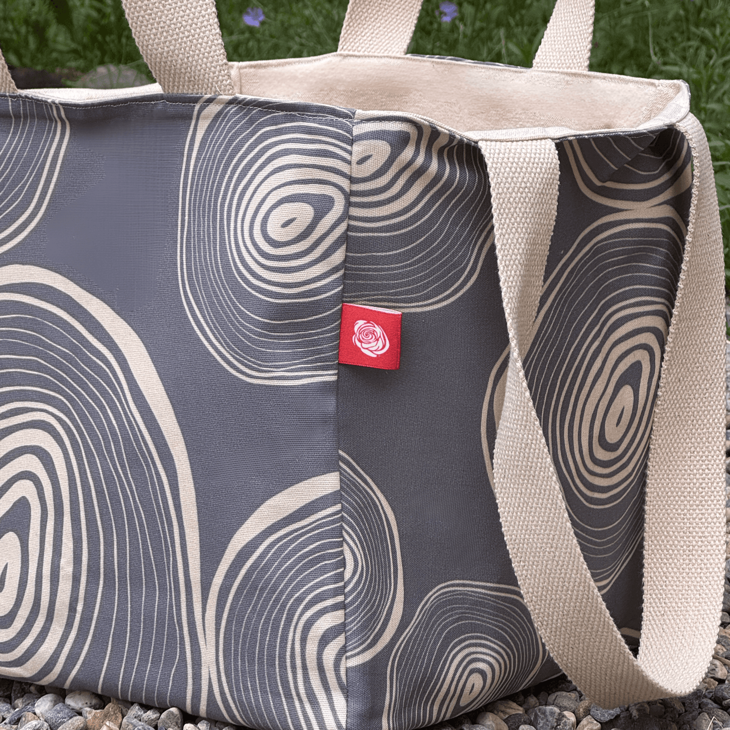 EVERYWAY Market Tote, Tree Rings 7