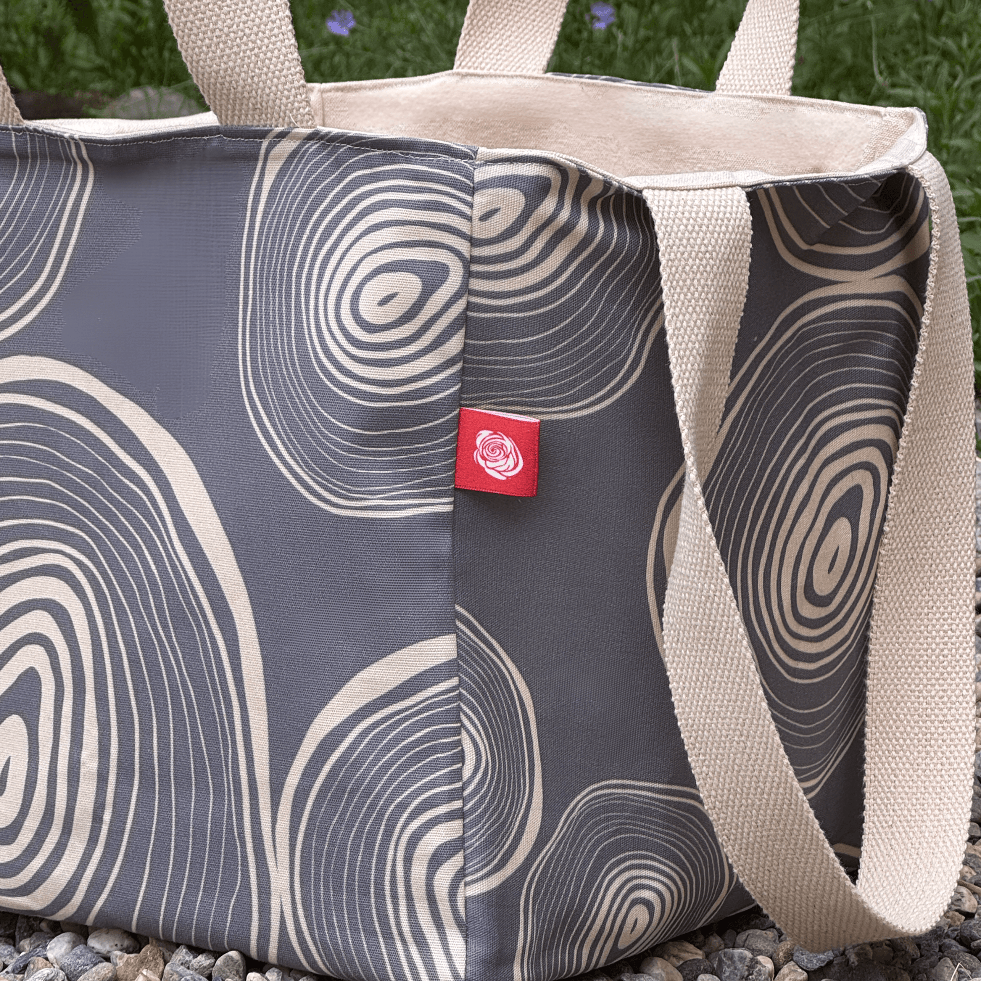 EVERYWAY Market Tote, Tree Rings 7