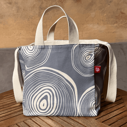 EVERYWAY Market Tote, Tree Rings 10