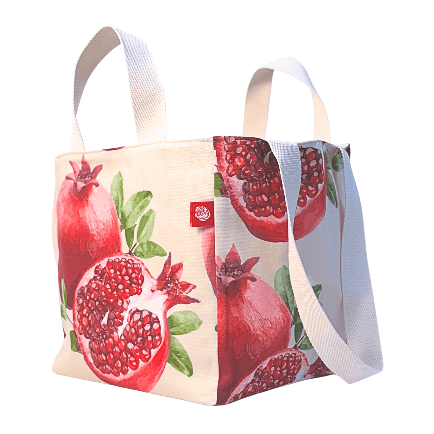 EVERYWAY Market Tote, Pomegranate 2