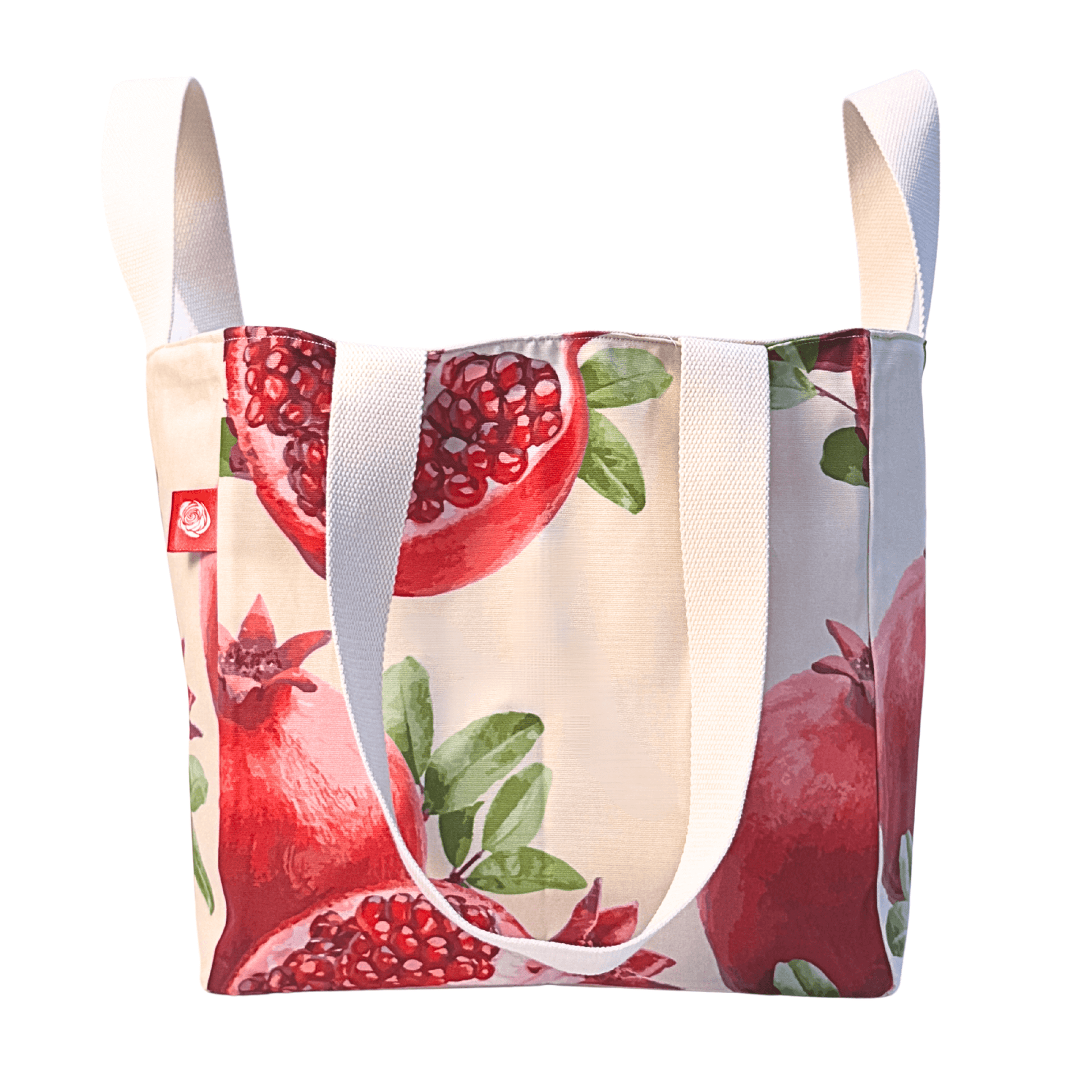 EVERYWAY Market Tote, Pomegranate 3