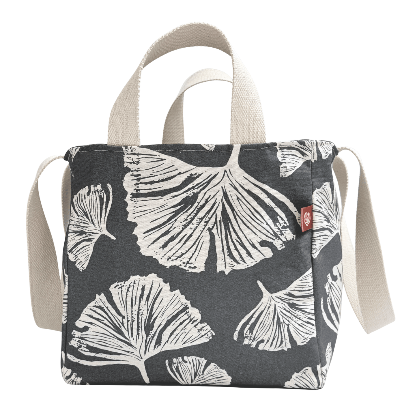EVERYWAY Market Tote, Ginkgo in Poppy 1