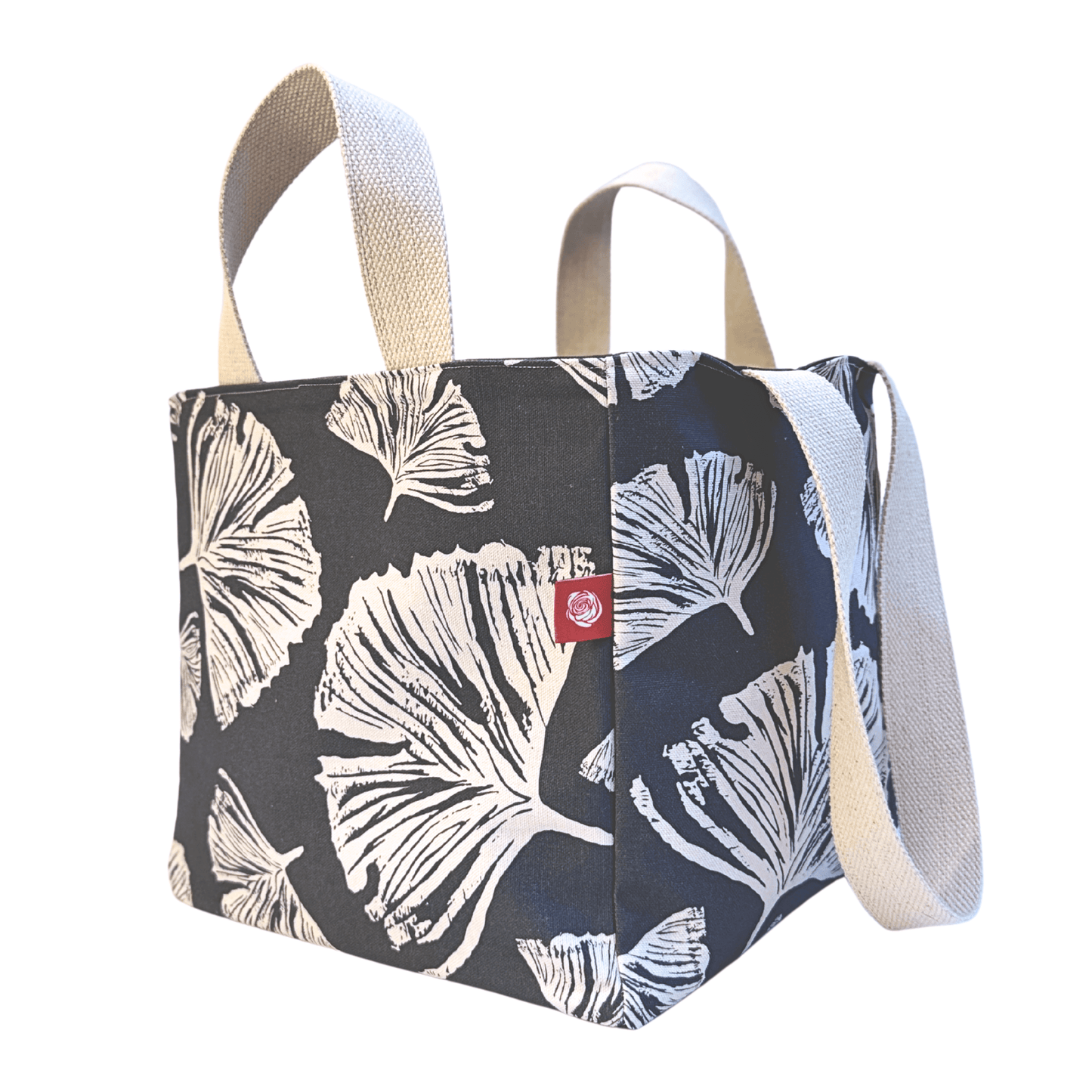 EVERYWAY Market Tote, Ginkgo in Poppy 2