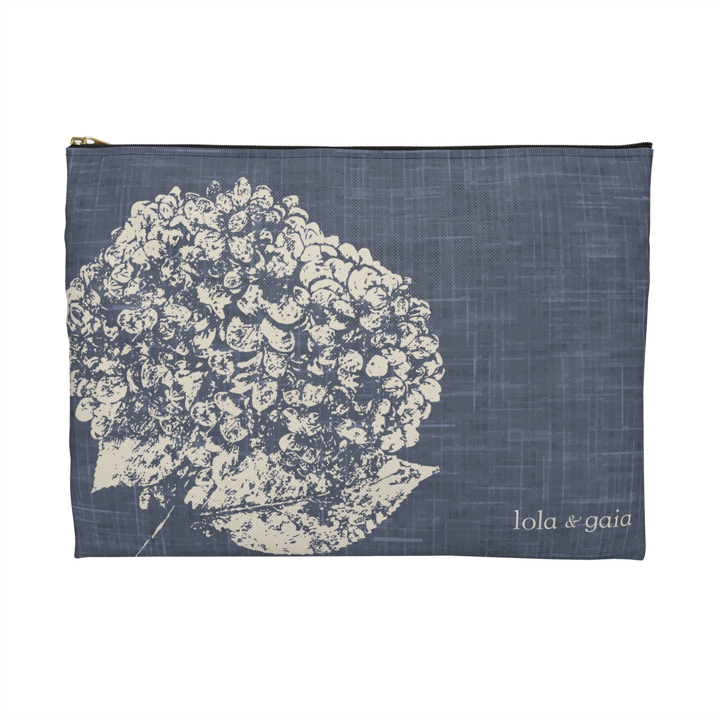 Accessory Pouch, Hydrangea