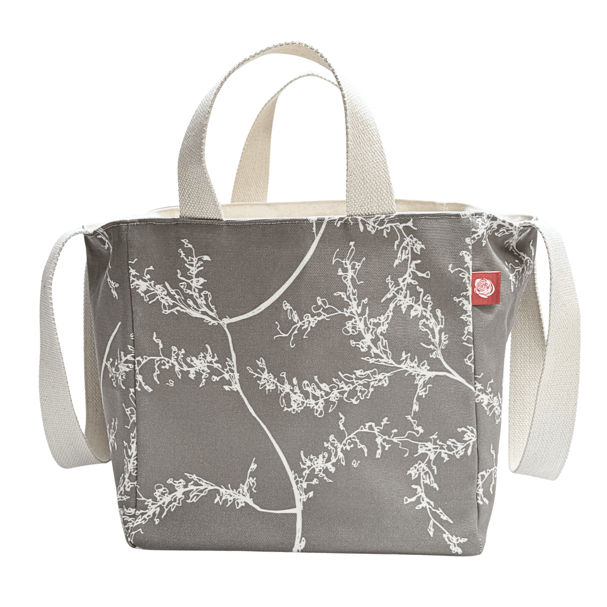 EVERYWAY Market Tote, Rosemary in Mushroom 1