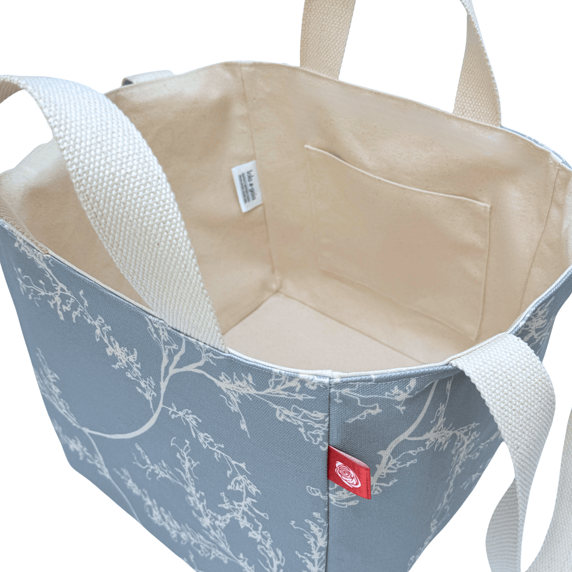 EVERYWAY Market Tote, Rosemary in Silver Sage 4