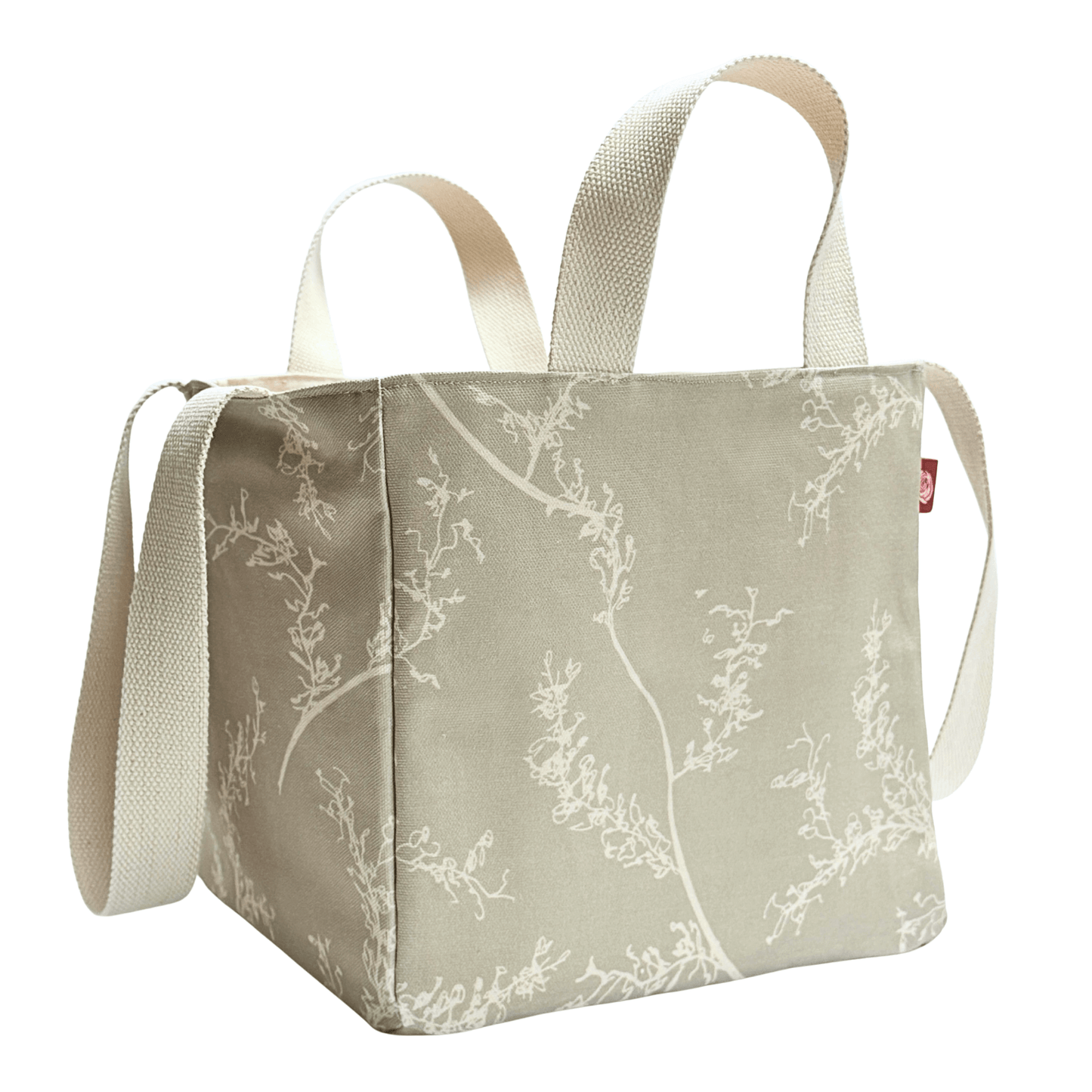 EVERYWAY Market Tote, Rosemary in Moss Gray 2