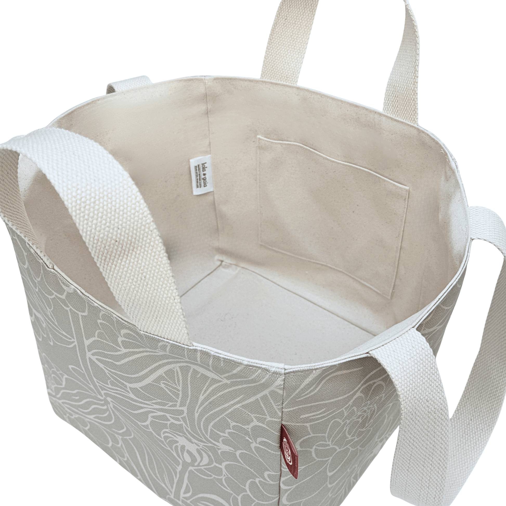  EVERYWAY Market Tote, Zinnia in Moss Gray 4