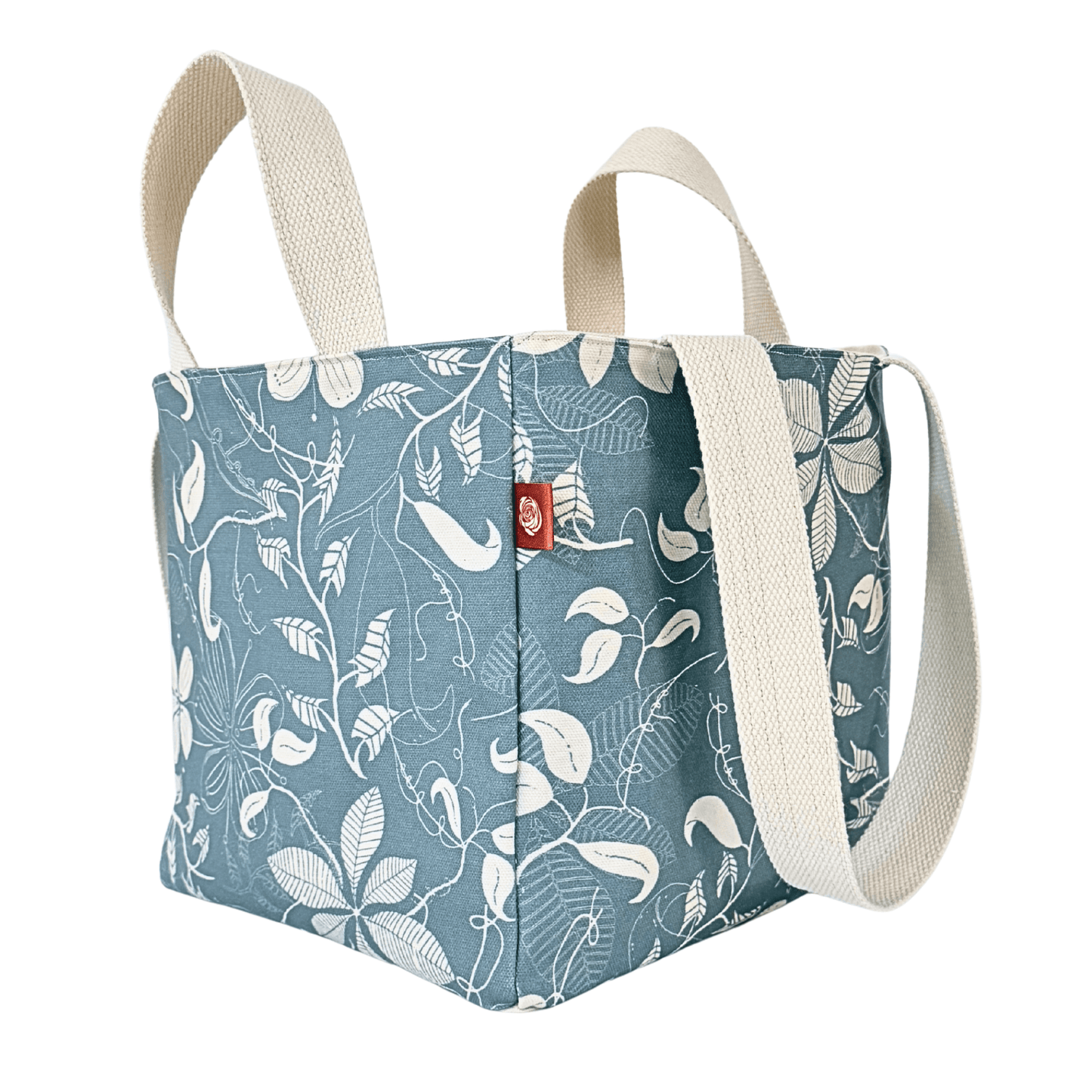 EVERYWAY Market Tote, Wildflower in Balsam 3