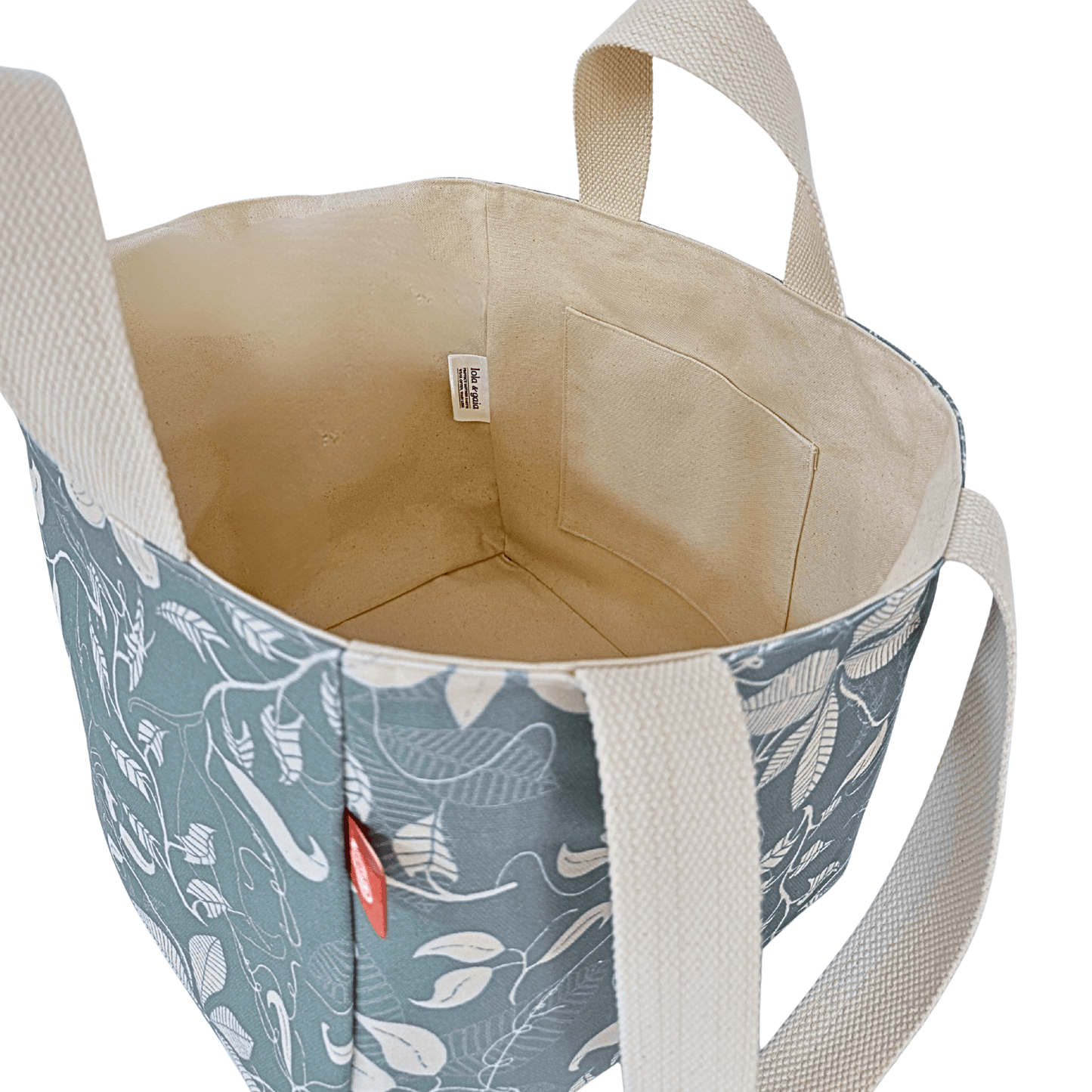 EVERYWAY Market Tote, Wildflower in Balsam 4