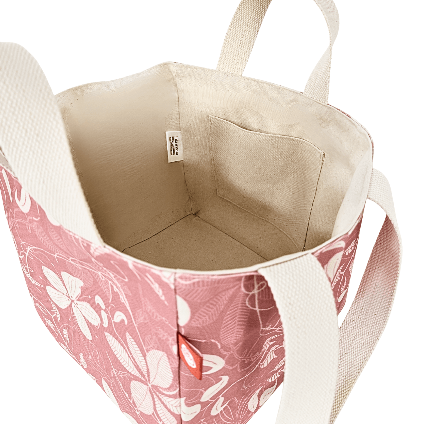 EVERYWAY Market Tote, Wildflower in Ash Rose 4