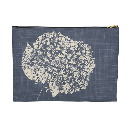 Accessory Pouch, Hydrangea