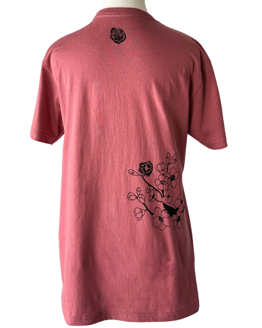 "Cherry blossoms short sleeve t-shirt with a delicate floral design, perfect for casual wear."
"Lightweight and breathable short sleeve tee featuring cherry blossoms print on organic cotton."
"Nature-inspired cherry blossoms tee, ideal for everyday comfort and style."
"Floral short sleeve t-shirt with cherry blossoms design for a casual, elegant look."
"Soft organic cotton t-shirt with a cherry blossoms motif, blending comfort and nature-inspired style."