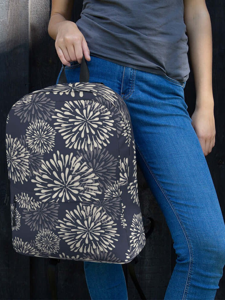 Allium Backpack, Indigo