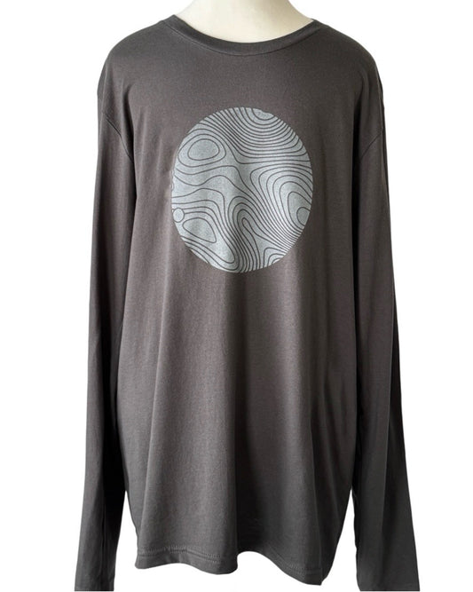 Topo Map Long Sleeve Tee