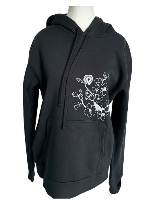 Cherry Blossoms 100% Organic Cotton Pullover Hoodie