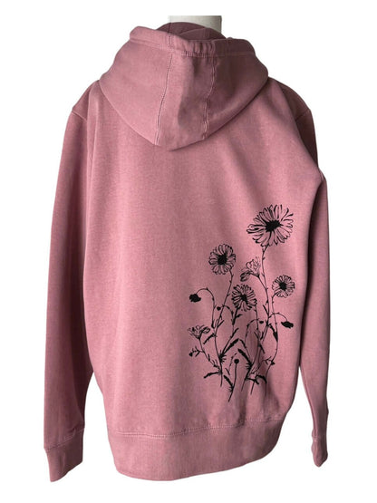 Daisies 100% Organic Cotton Pullover Hoodie