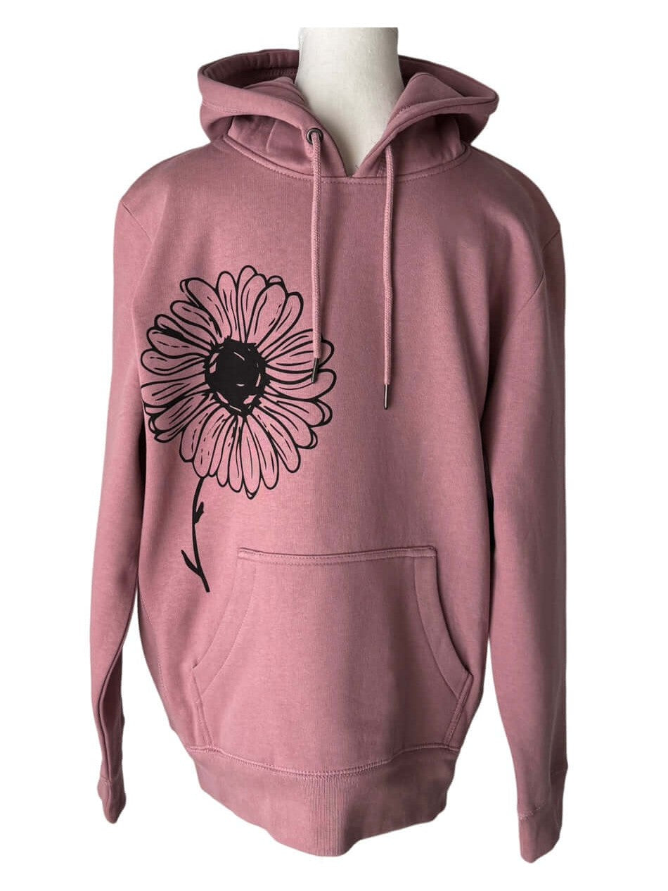 Daisies 100% Organic Cotton Pullover Hoodie