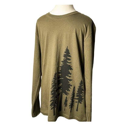 Evergreens Long Sleeve Tee, Cold Spring