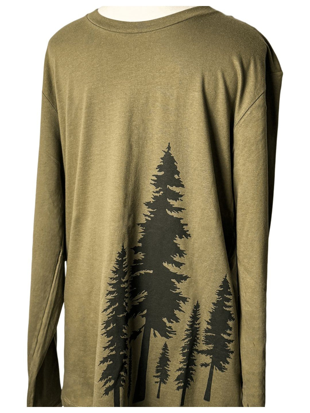 Evergreens Long Sleeve Tee, Cold Spring