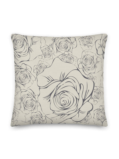 Gallica Pillow, Arctic Poppy