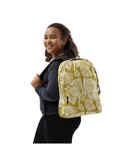 Ginkgo Backpack, Mustard