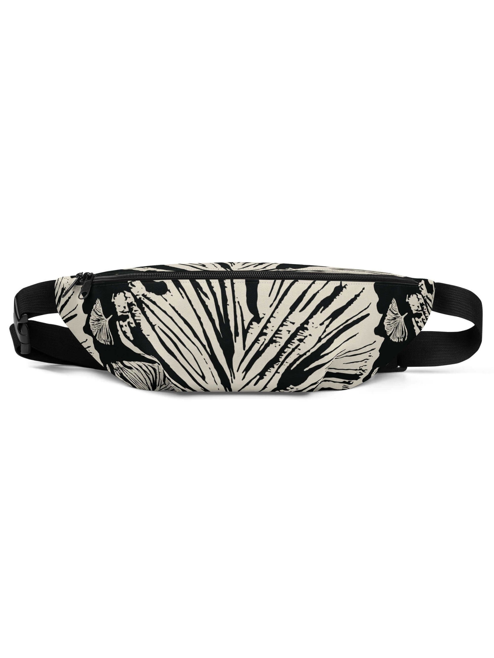 Ginkgo Fanny Pack, Black