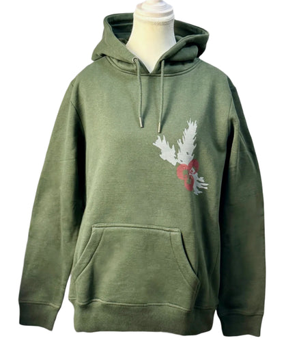 Holiday Pine Hoodie front