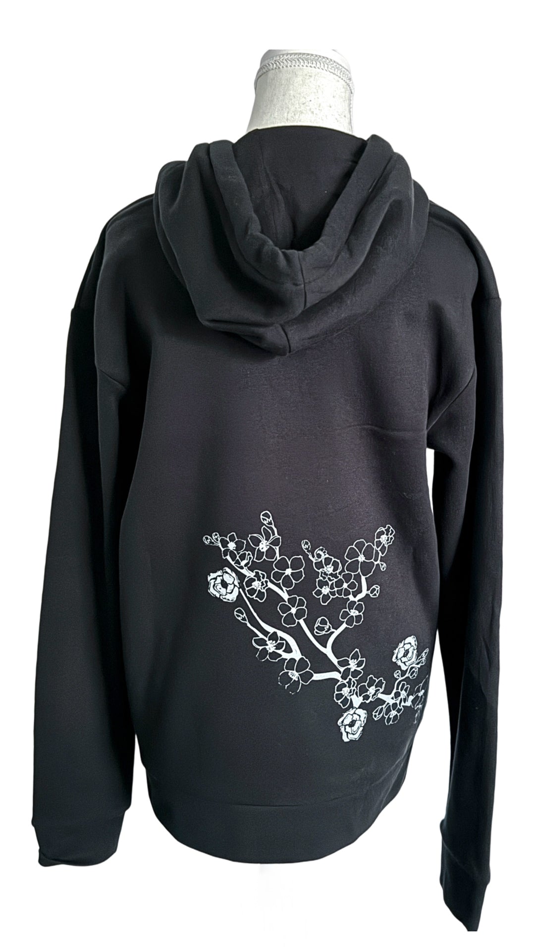 Cherry Blossoms 100% Organic Cotton Pullover Hoodie