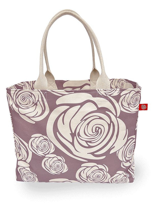 Rosa Rugosa Canvas Tote Bag, Antler