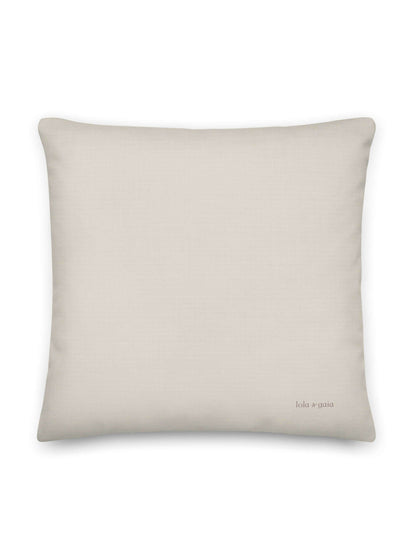 Rustic Rosa Pillow, Antler