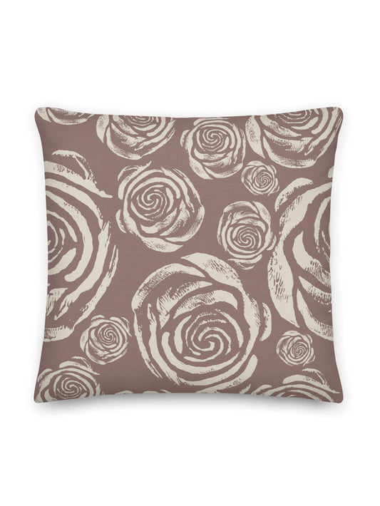 Rustic Rosa Pillow, Antler