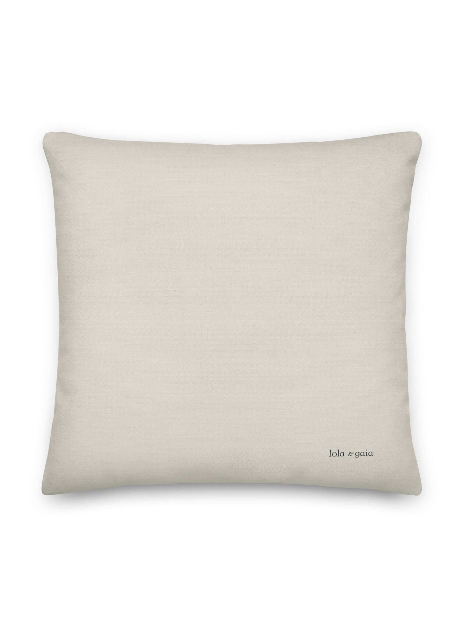 Rustic Rosa Pillow, Blueberry