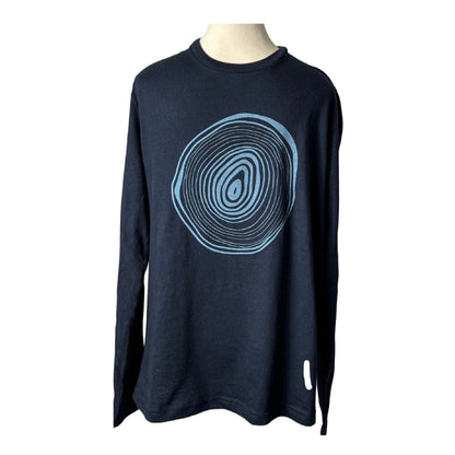 Tree Rings Long Sleeve Tee, Cold Spring