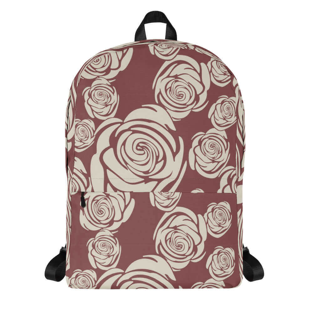 Rosa Rugosa Backpack, Apple Butter front view