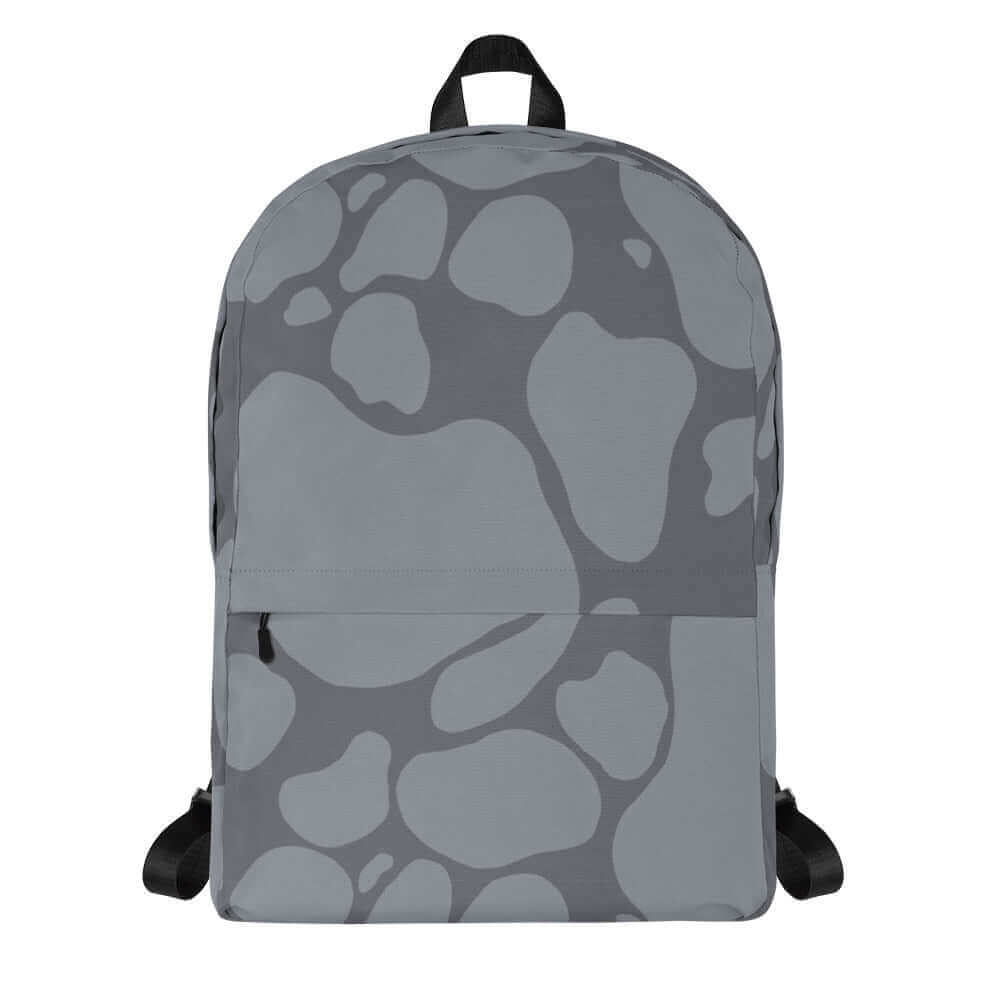 Beach Stones Backpack, Quiet Shade front view "Nature-inspired Beach Stones backpack in Quiet Shade, perfect for everyday use."
"Stylish gray backpack with a Beach Stones pattern, ideal for travel, school, or work."
"Durable Quiet Shade backpack featuring a modern beach-inspired design."
"Neutral-tone backpack with Beach Stones print, combining functionality and style."
"Elegant Quiet Shade backpack with a nature-inspired Beach Stones pattern for versatile use."