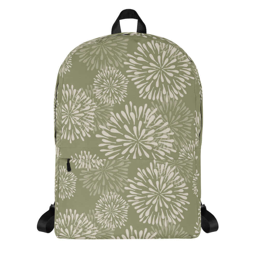 Allium Backpack, Sage front view