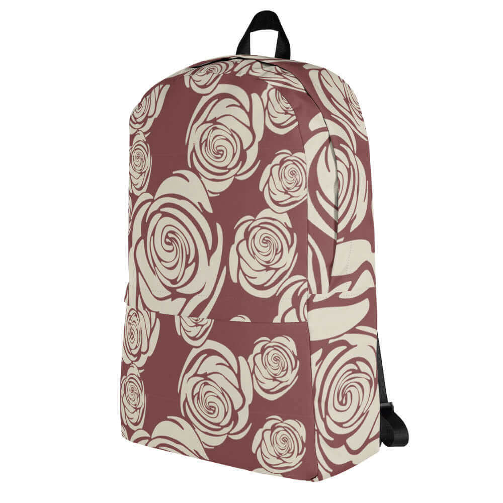 Rosa Rugosa Backpack, Apple Butter side view left