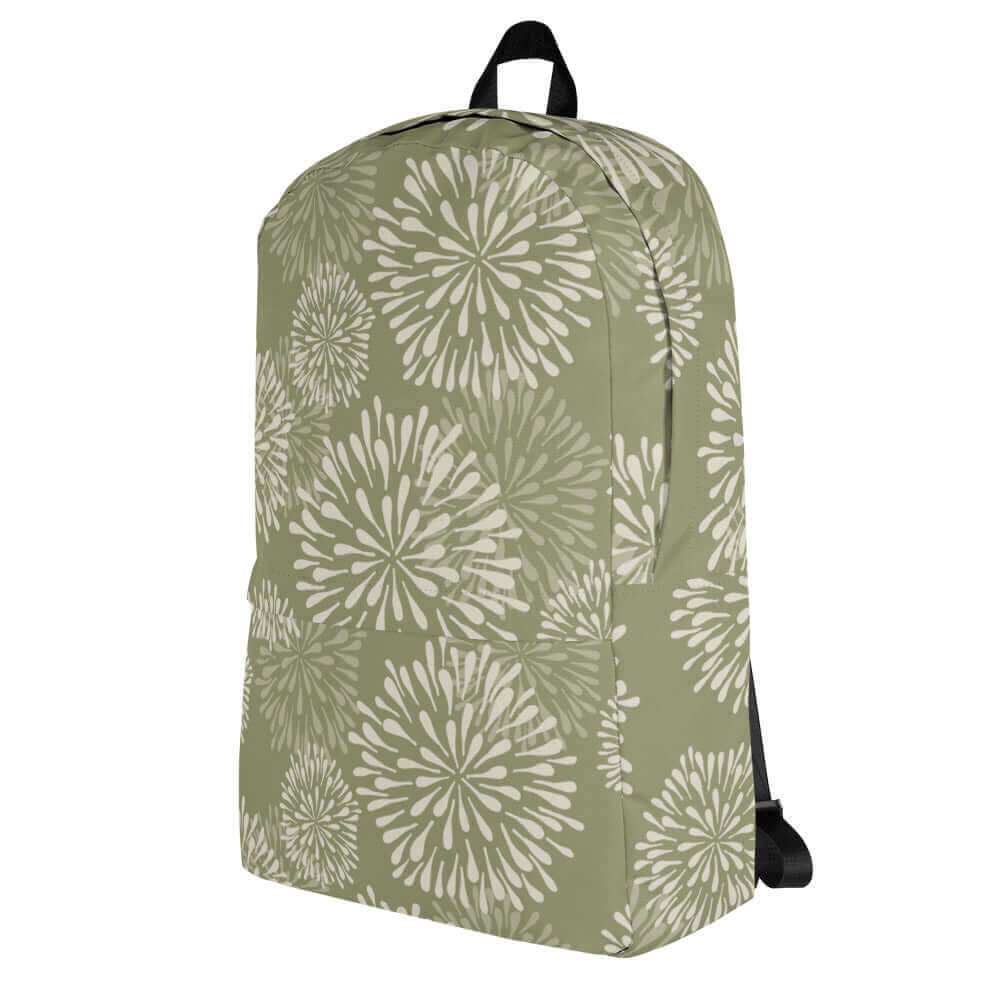 Allium Backpack, Sage side view left