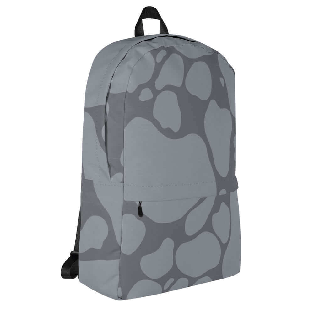 Beach Stones Backpack, Quiet Shade side view right "Nature-inspired Beach Stones backpack in Quiet Shade, perfect for everyday use."
"Stylish gray backpack with a Beach Stones pattern, ideal for travel, school, or work."
"Durable Quiet Shade backpack featuring a modern beach-inspired design."
"Neutral-tone backpack with Beach Stones print, combining functionality and style."
"Elegant Quiet Shade backpack with a nature-inspired Beach Stones pattern for versatile use."