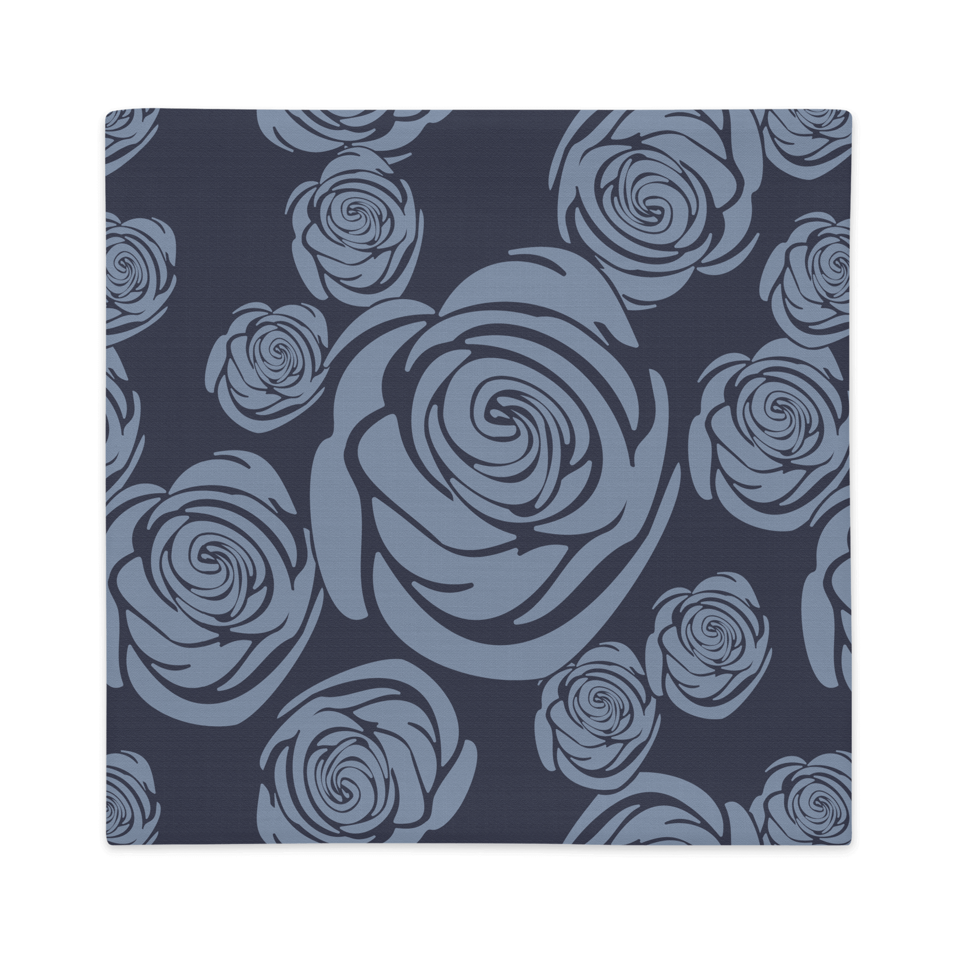 Rosa Rugosa Pillow Cover, Rain Washed front view