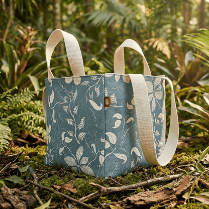 The EVERYWAY Market Tote, Wildflower in Balsam
