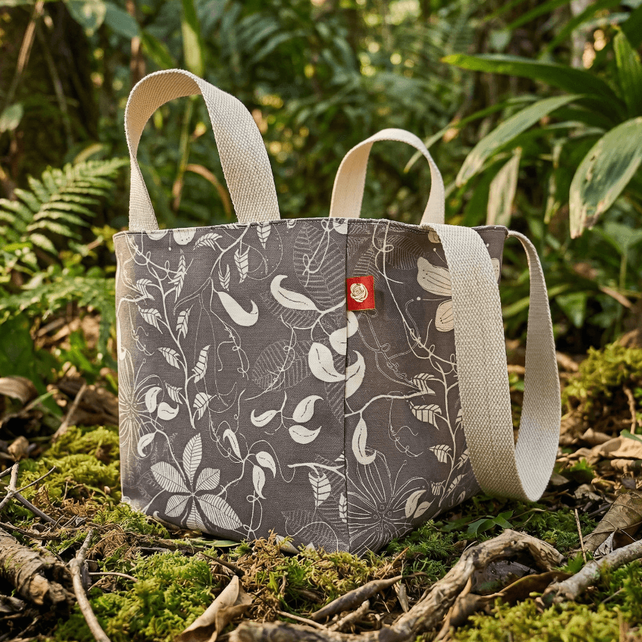 The EVERYWAY Market Tote, Wildflower in Mushroom